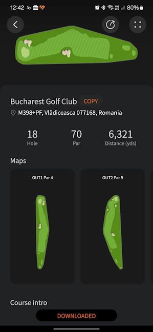 JucÄƒtorii de golf primesc hÄƒrÈ›i È™i orientÄƒri utile