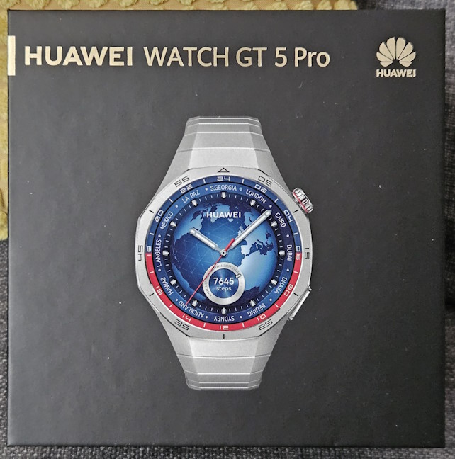 Ambalajul pentru HUAWEI WATCH GT 5 Pro