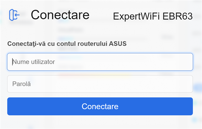 ConecteazÄƒ-te la ASUS ExpertWiFi