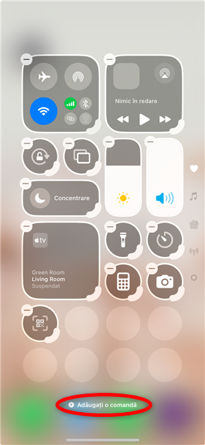 Cum adaugi mai multe pictograme Ã®n Centrul de control de pe iPhone