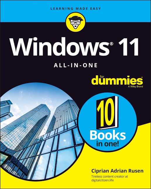 Prima ediÈ›ie de Windows 11 All-in-One For Dummies