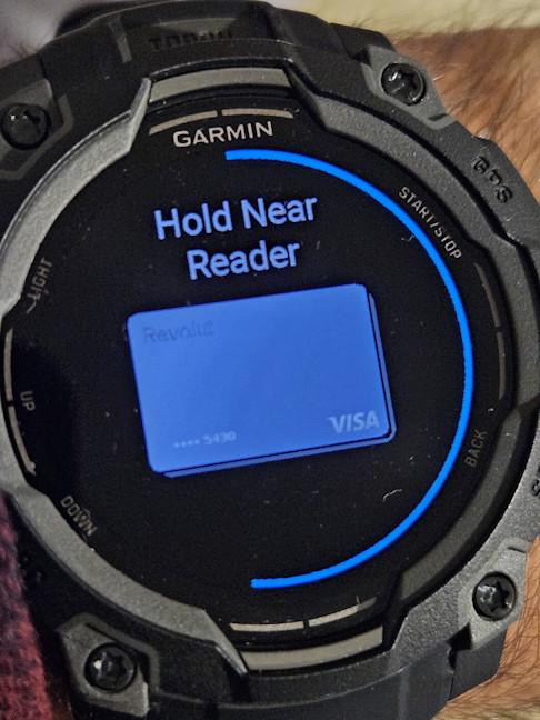 Este dificil sÄƒ faci plÄƒÈ›i prin NFC cu Garmin Instinct 3