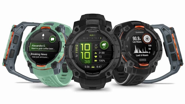 Culorile disponibile pentru Garmin Instinct 3