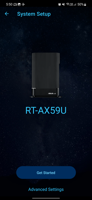 Configurarea lui ASUS RT-AX59U