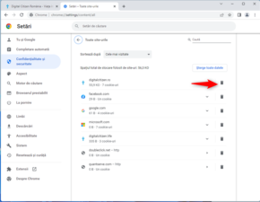 Cum ștergi Cookie-urile Din Google Chrome