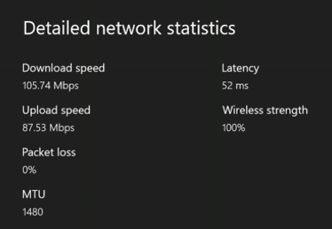 Viteza prin Wi-Fi pe care o ai pe Xbox One