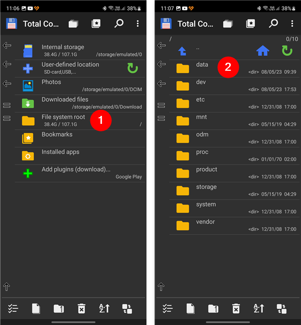 Pe Android, cookie-urile sunt stocate Ã®n folderul data al aplicaÈ›iei (este necesar root)