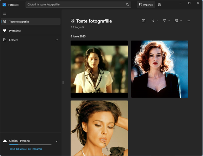 AplicaÈ›ia Fotografii afiÈ™eazÄƒ acum doar imagini locale