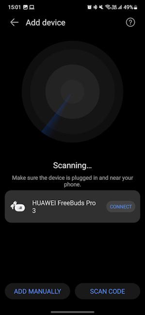 Este uÈ™or sÄƒ adaugi HUAWEI FreeBuds Pro 3