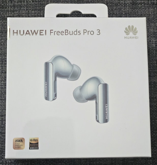 HUAWEI FreeBuds Pro 3 vin Ã®ntr-o cutie albÄƒ de carton