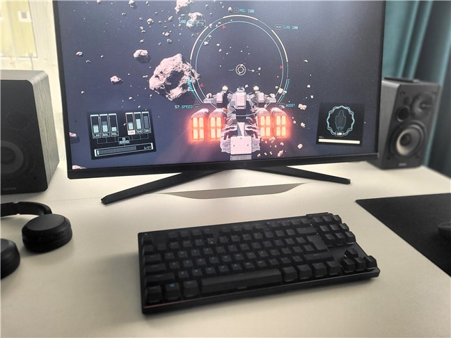 Logitech G Pro X TKL Lightspeed este o tastaturÄƒ fÄƒrÄƒ taste numerice