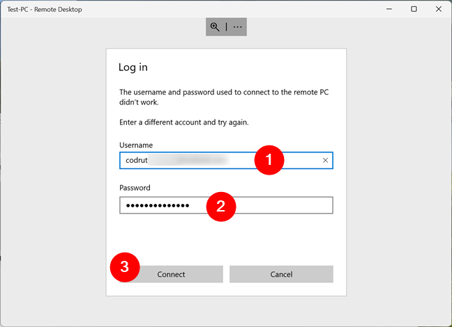 Conectarea la un calculator desktop de la distanÈ›Äƒ