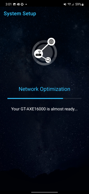 Procesul de optimizare a reÈ›elei gÄƒseÈ™te cele mai bune setÄƒri pentru reÈ›eaua ta Wi-Fi