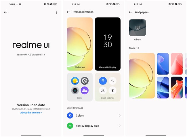 Realme 10 a primit o actualizare la Android 13 È™i Realme UI 4.0