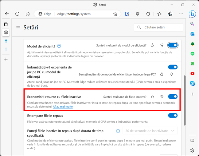 File inactive Ã®n Microsoft Edge